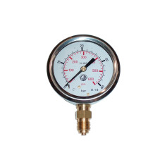 Manomètre 580 PSI à bain de glycérine Manomètre 580 PSI à bain de glycérine