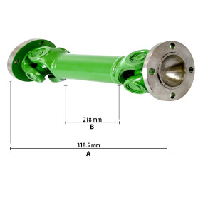 Arbre de transmission réf. AL111108 pour John Deere