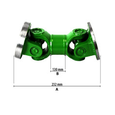 Arbre de transmission réf. AL167208 pour John Deere Arbre de transmission réf. AL167208 pour John Deere