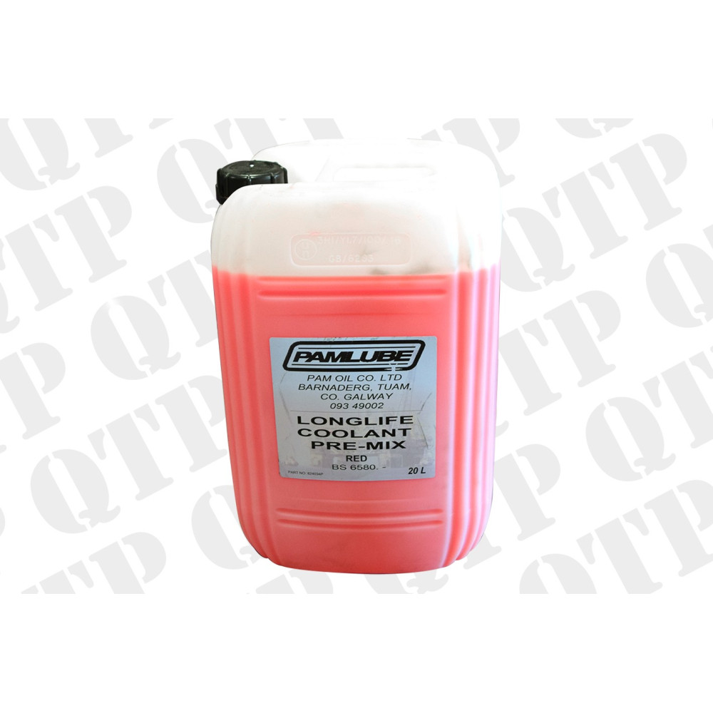 Liquide de refroidissement rouge longue durée 20 L | Agricolors