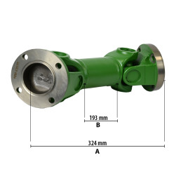 Arbre de transmission réf. AL227400 pour John Deere