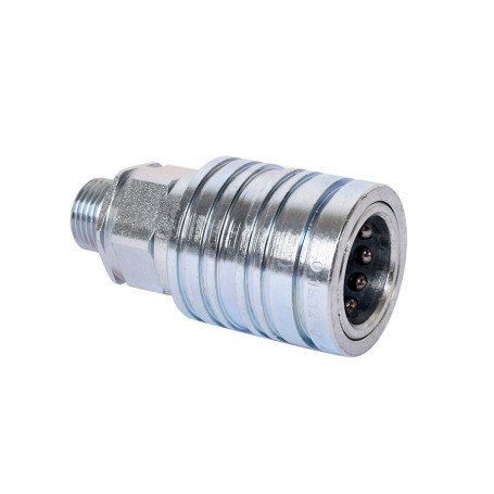 Coupleur rapide hydraulique 1/2" mâle réf. AL172304 pour John Deere Coupleur rapide hydraulique 1/2" mâle réf. AL172304 pour John Deere