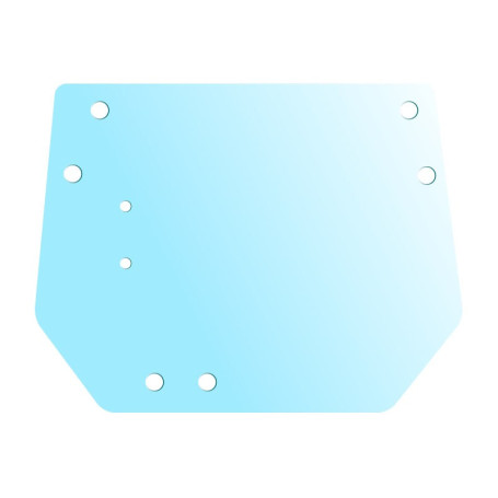 Vitre arrière supérieure réf. L57284 pour John Deere