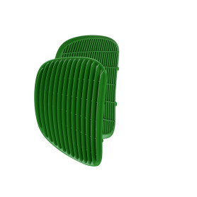 Calandre de capot gauche réf. L157395 pour John Deere