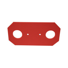 Plaque caoutchouc de fixation de cabine réf. 4288240M1 pour Massey Ferguson
