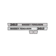 Kit d'autocollants «Massey Ferguson 362» réf. 3900319M93 - Massey Ferguson