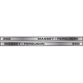 Kit d'autocollants 350 pour Massey Ferguson