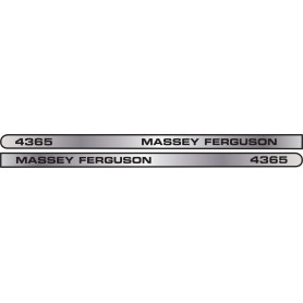 Kit d'autocollants 4365 réf. 3823967M1 pour Massey Ferguson | Agricolors