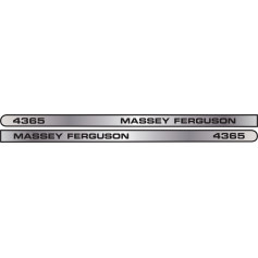 Kit d'autocollants 4365 réf. 3823967M1 pour Massey Ferguson