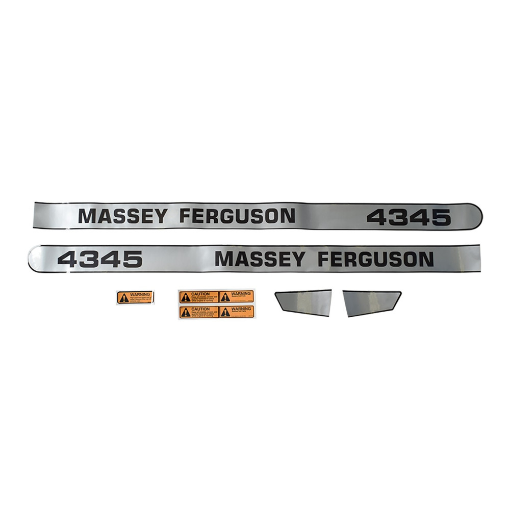Kit d'autocollants réf. 3823972M1 pour Massey Ferguson | Agricolors