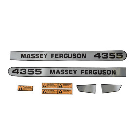 Kit d'autocollants réf. 3823978M1 pour Massey Ferguson | Agricolors