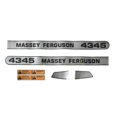 Kit d'autocollants réf. 3823980M1 pour Massey Ferguson Kit d'autocollants réf. 3823980M1 pour Massey Ferguson