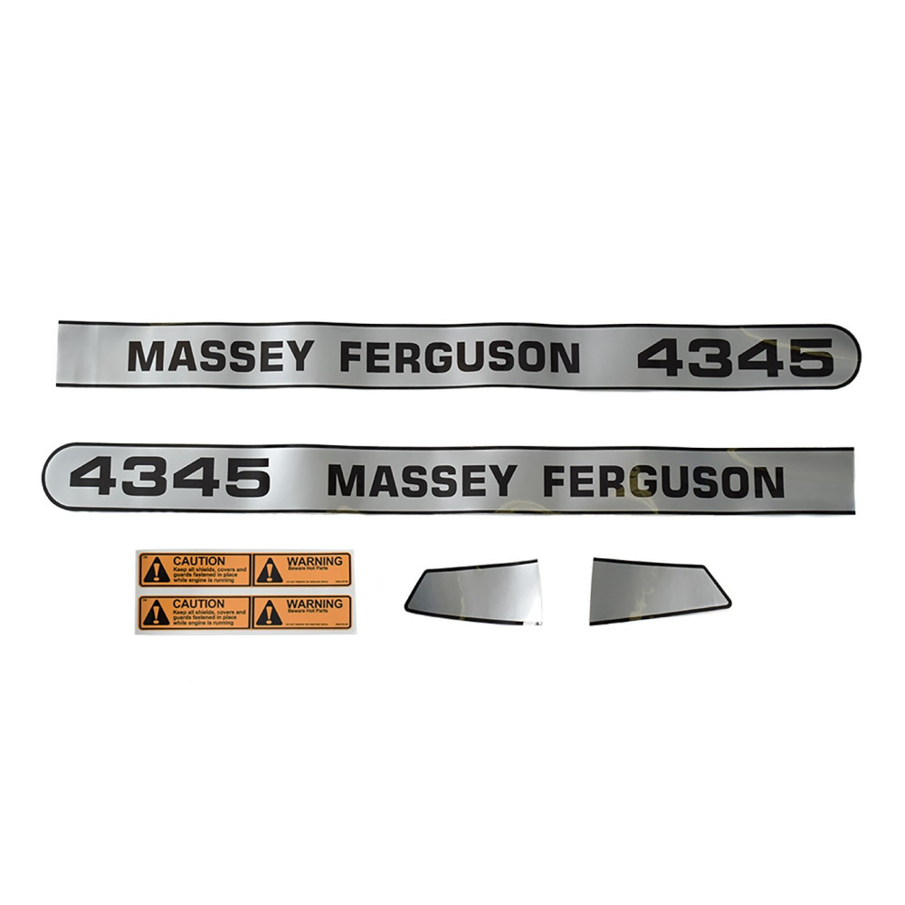 Kit d'autocollants réf. 3823980M1 pour Massey Ferguson | Agricolors