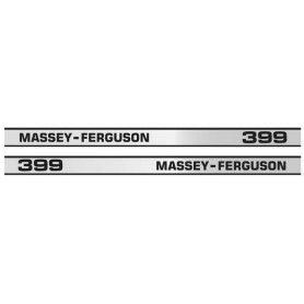 Kit d'Autocollant  399 Dernier modèle pour MASSEY FERGUSON