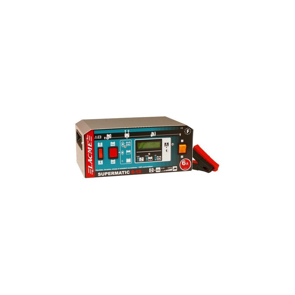 SUPERMATIC 6-12 LCD CHARGEUR - 506700
