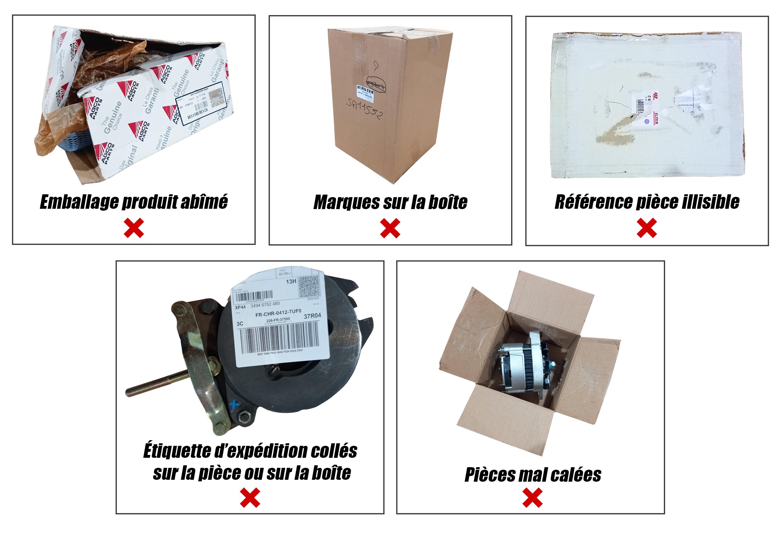 Conditions de retour Agricolors.fr